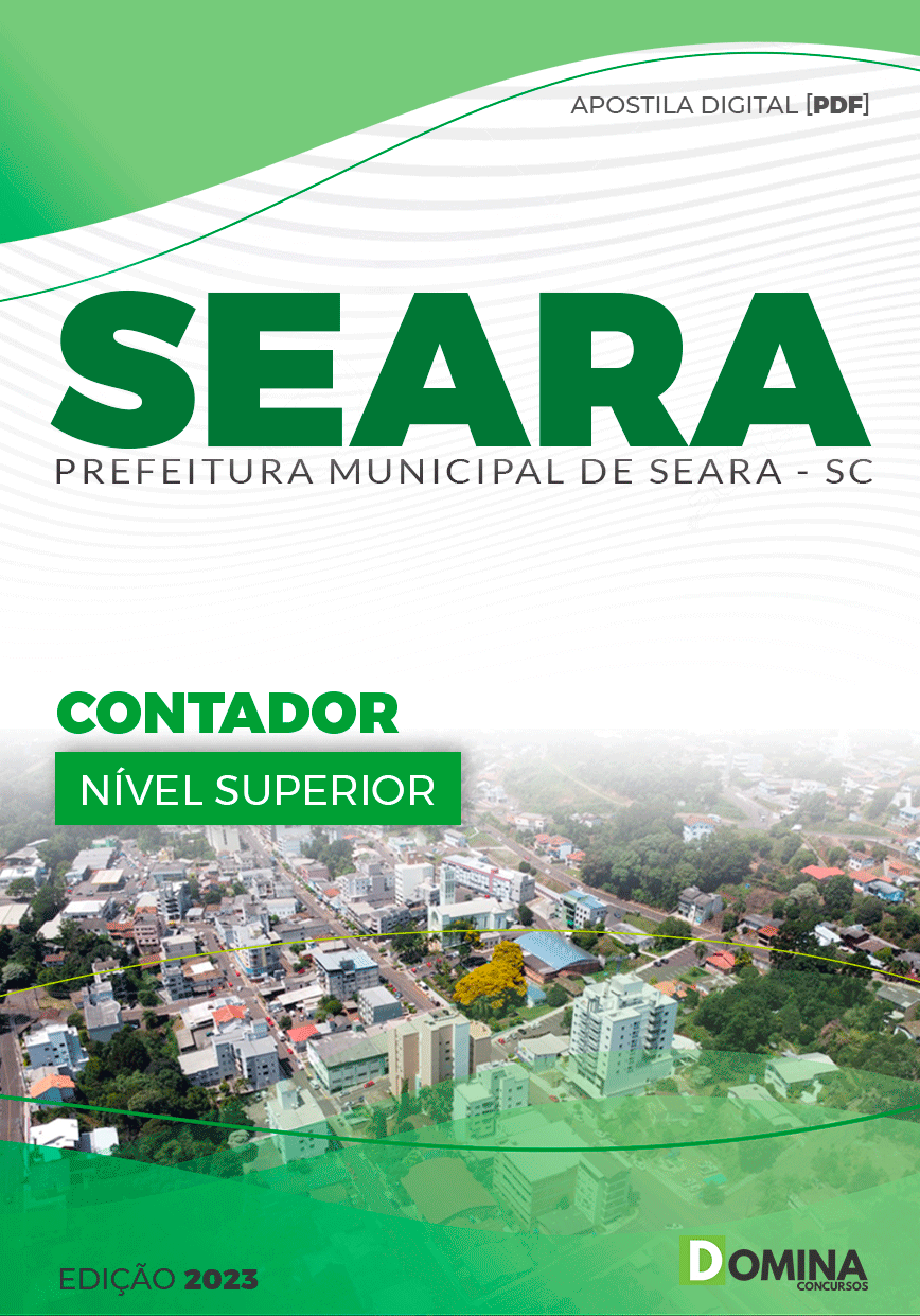 Apostila Concurso Pref Seara SC 2023 Contador