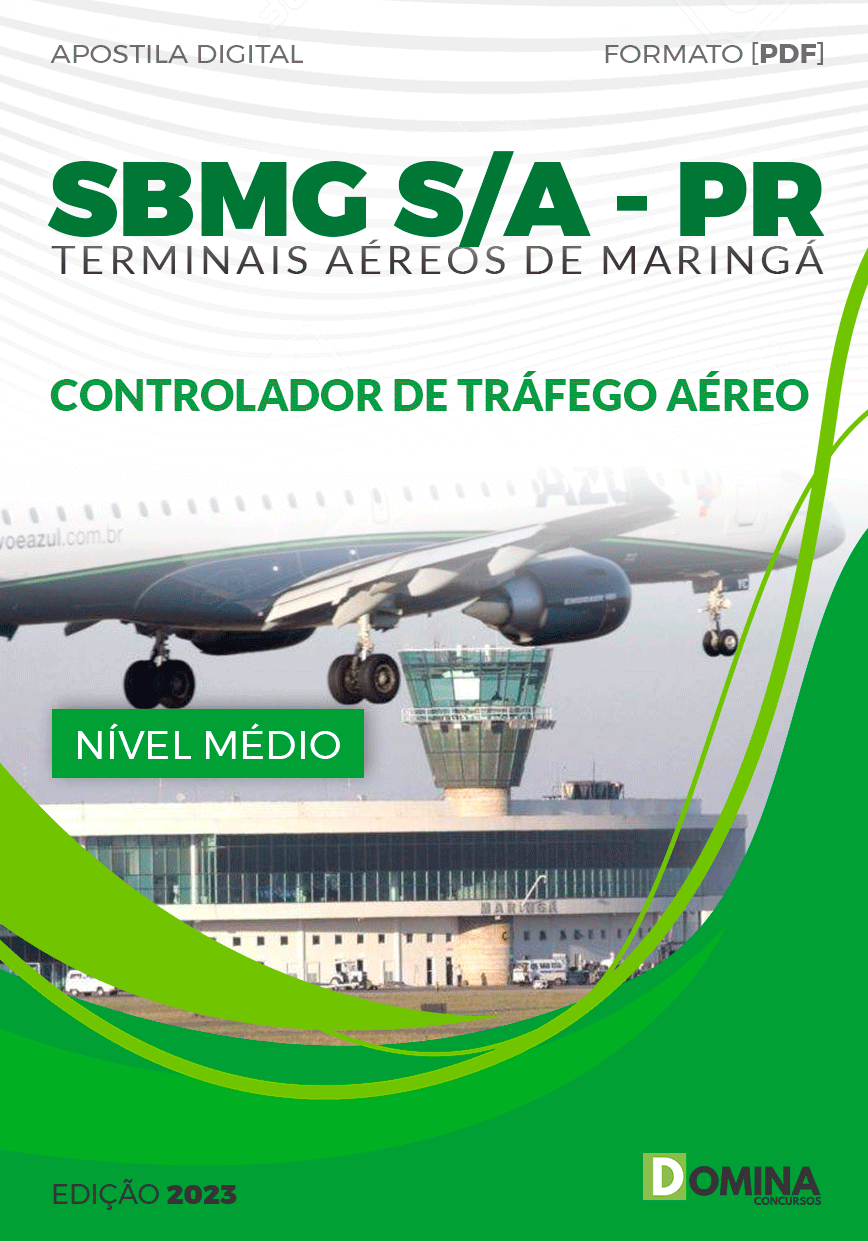 Apostila Concurso SBMG SA PR 2023 Controlador Trafego Aéreo