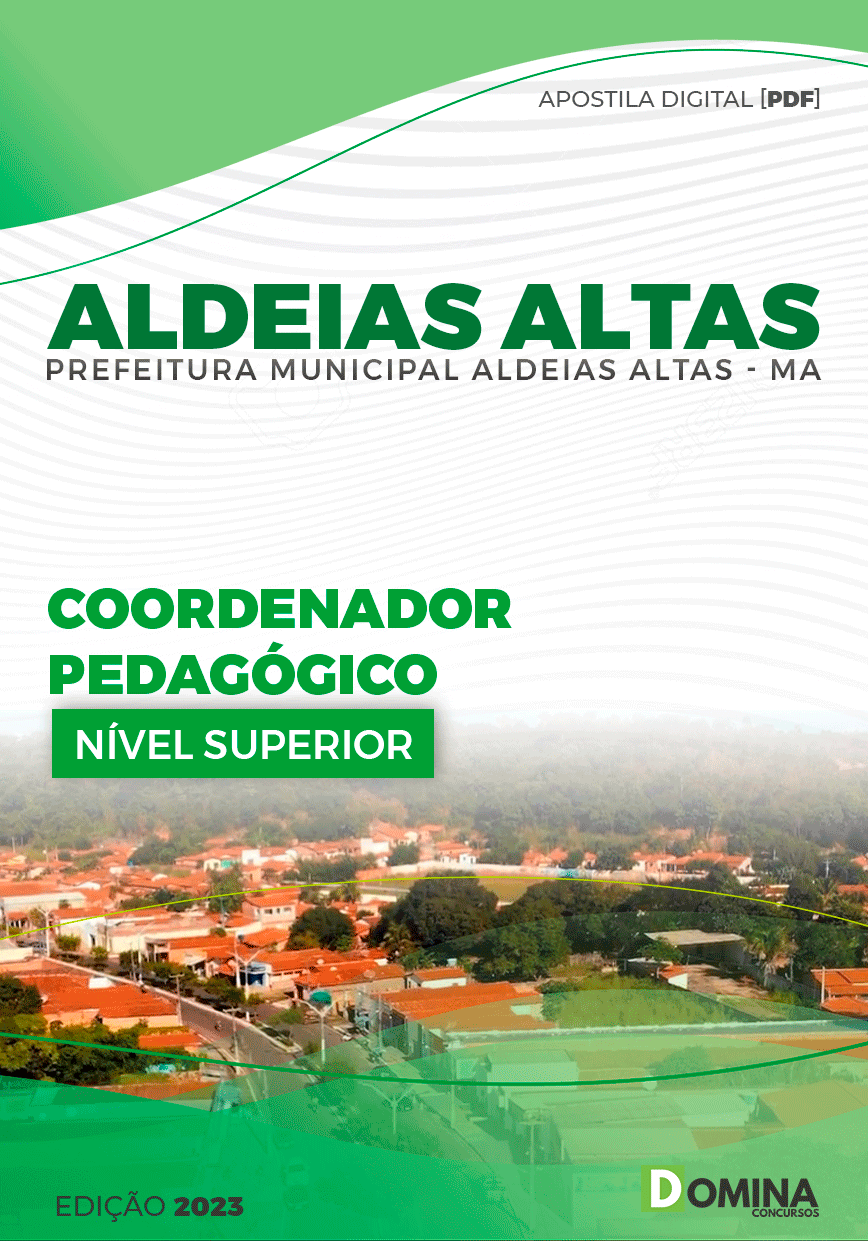 Apostila Pref Aldeias Altas MA 2023 Coordenador Pedagogo