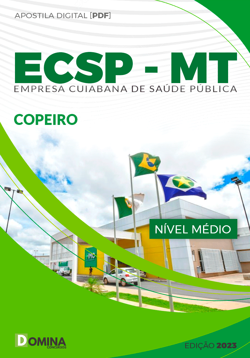 Apostila Concurso ECSP MT 2023 Copeiro