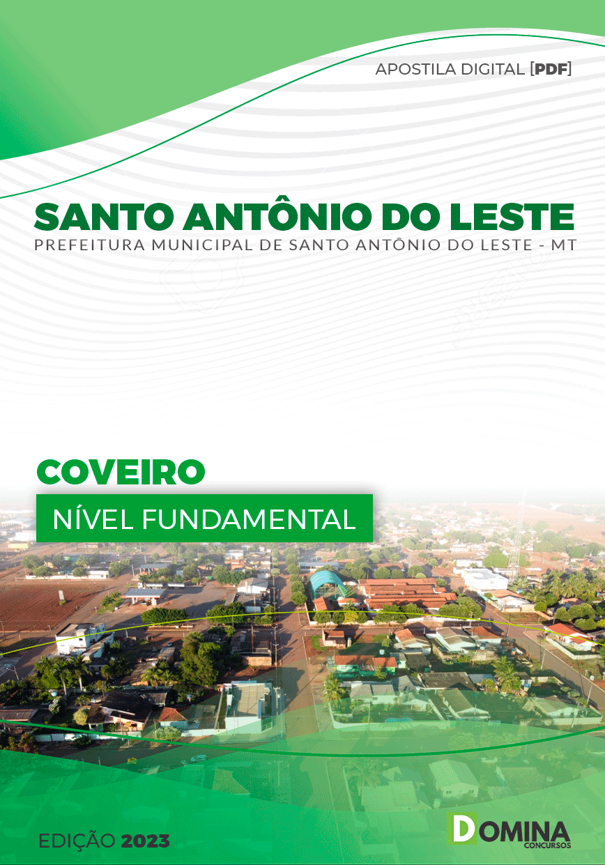 Pref Santo Antônio do Leste MT 2023 Coveiro