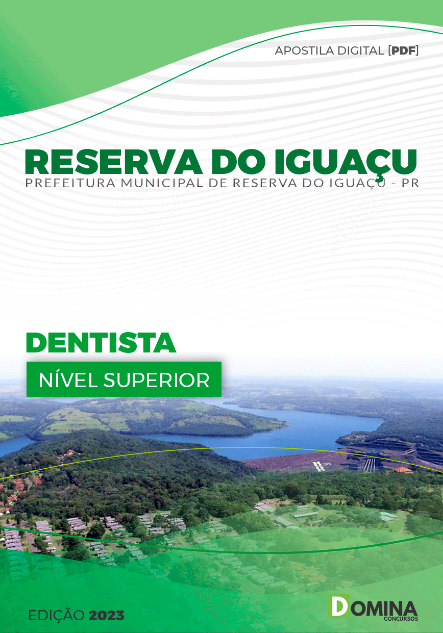 Apostila Pref Reserva do Iguaçu PR 2023 Dentista