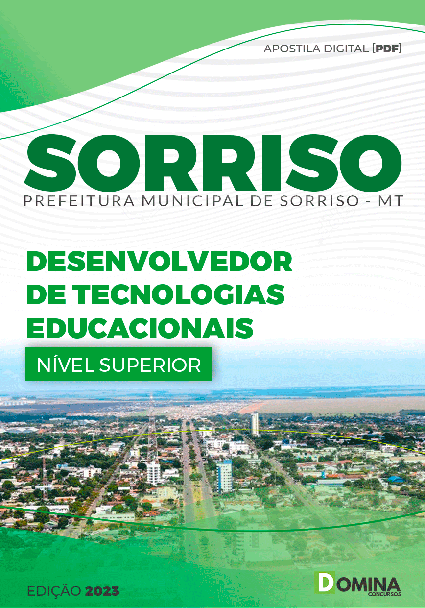 Pref Sorriso MT 2023 Desenvolvedor de Tecnologias Educacionais