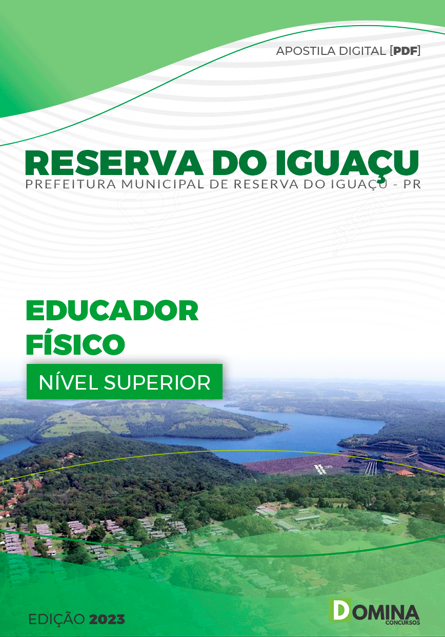 Apostila Pref Reserva do Iguaçu PR 2023 Educador Físico Educação