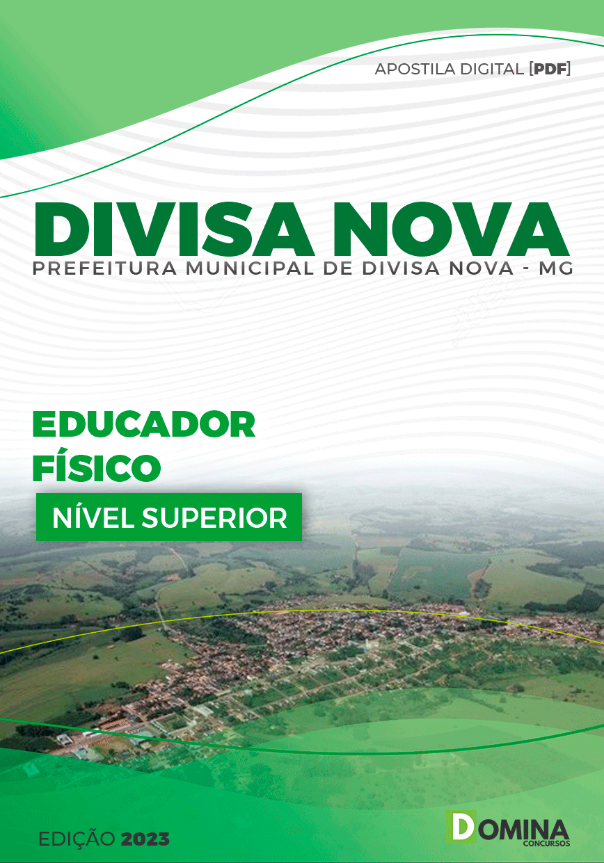 Apostila Prefeitura Divisa Nova MG 2023 Educador Físico
