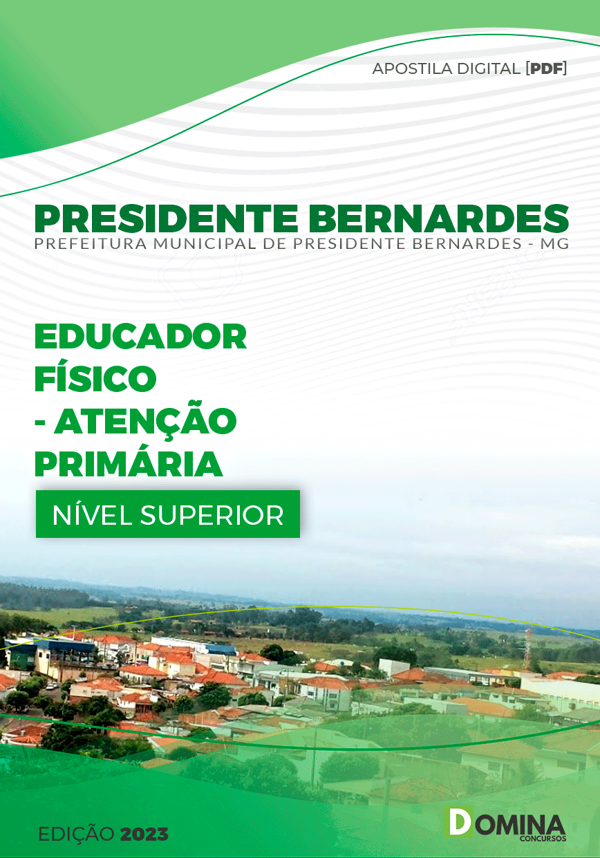 Pref Presidente Bernardes MG 2023 Educador Físico At Primária