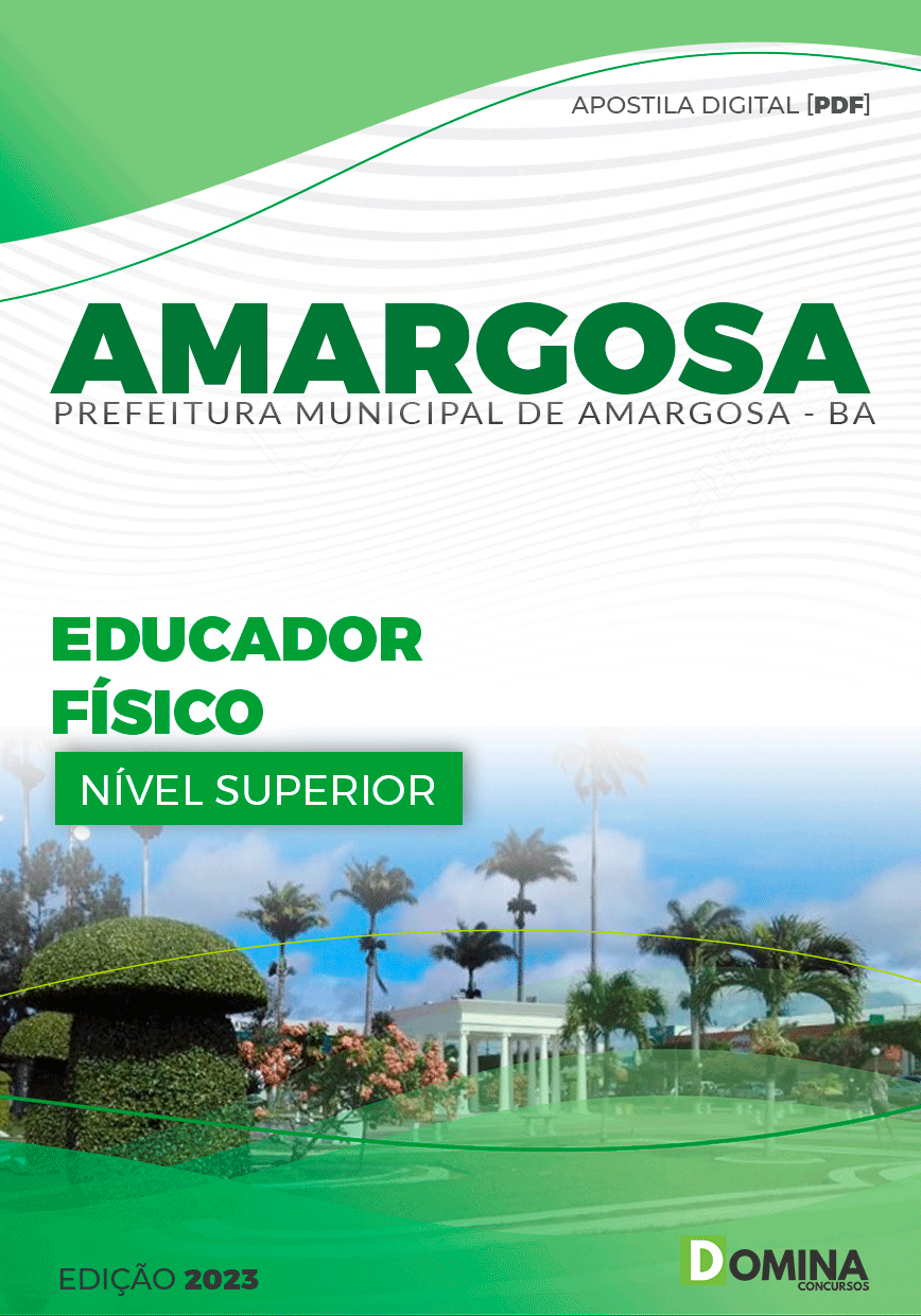 Apostila Pref Amargosa BA 2023 Educador Físico