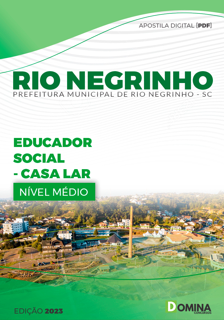 Apostila Pref Rio Negrinho SC 2023 Educador Social
