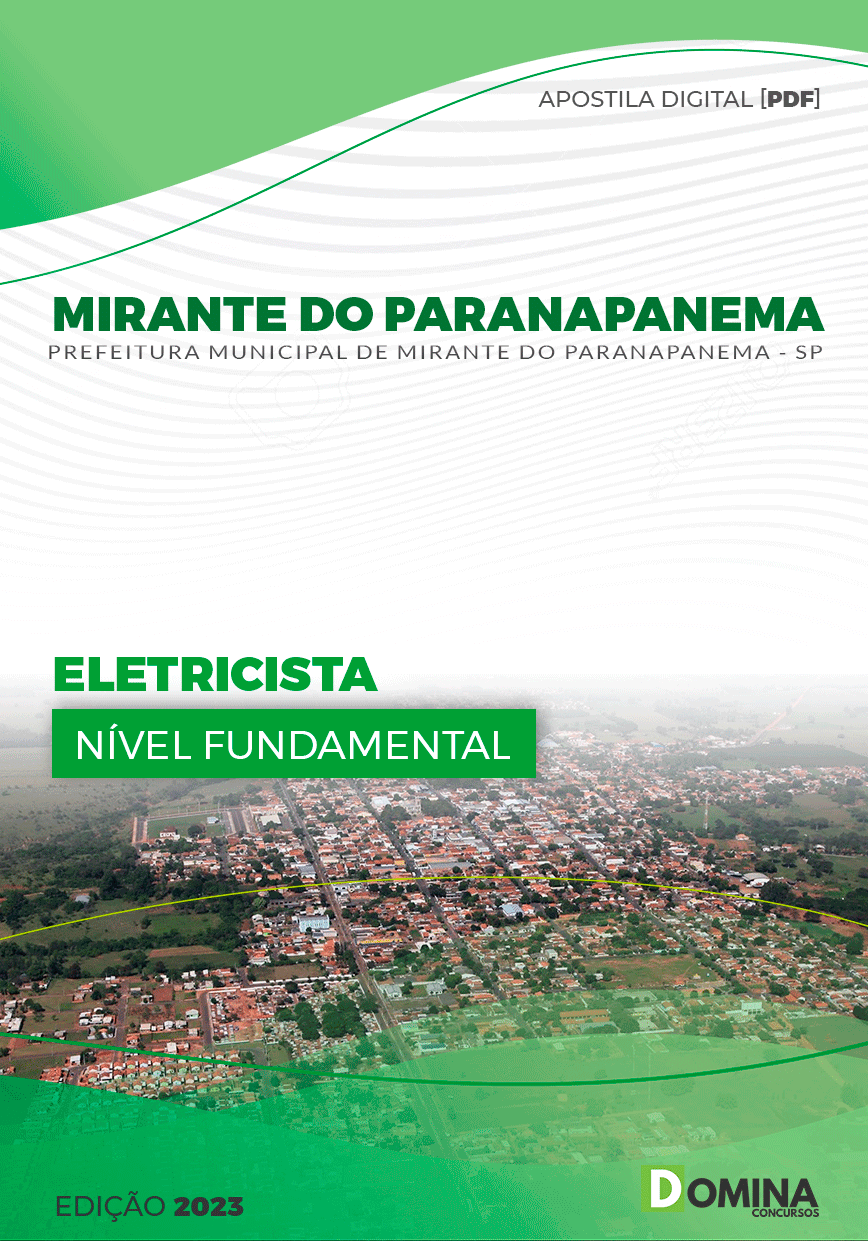Pref Mirante Paranapanema SP 2023 Eletricista