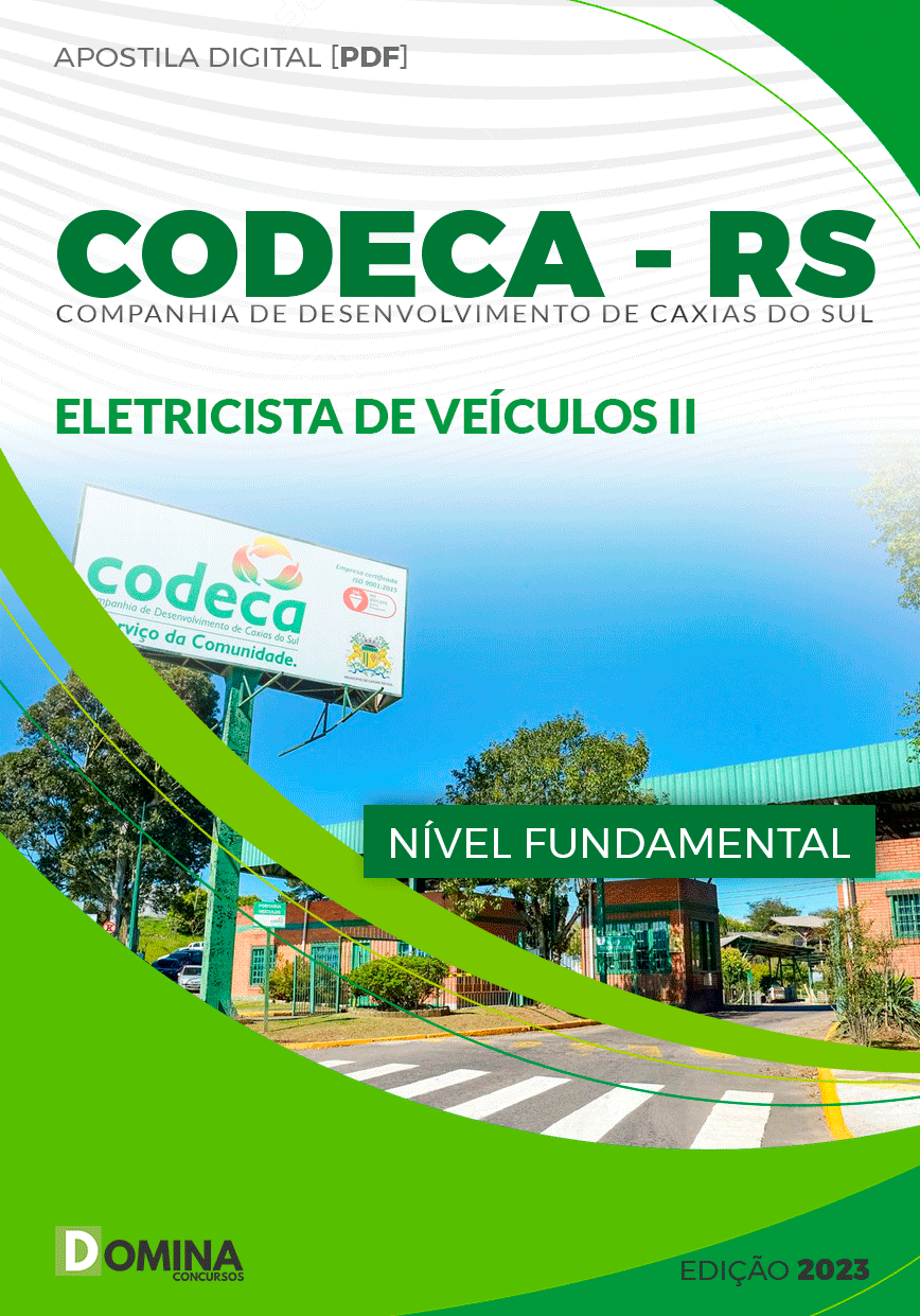 Apostila Concurso CODECA RS 2023 Eletricista Veículo II
