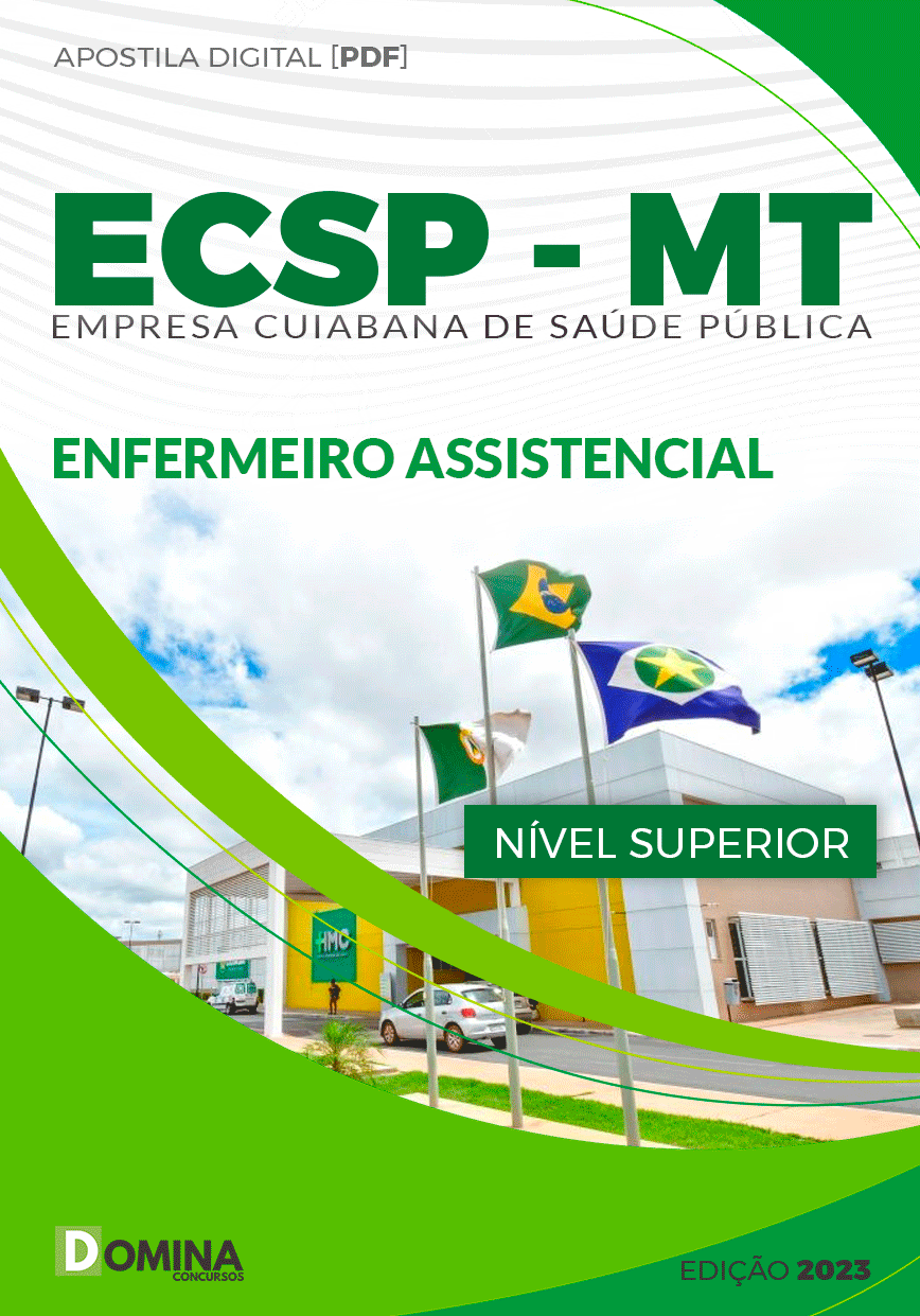 Apostila Concurso ECSP MT 2023 Enfermeiro Assistencial