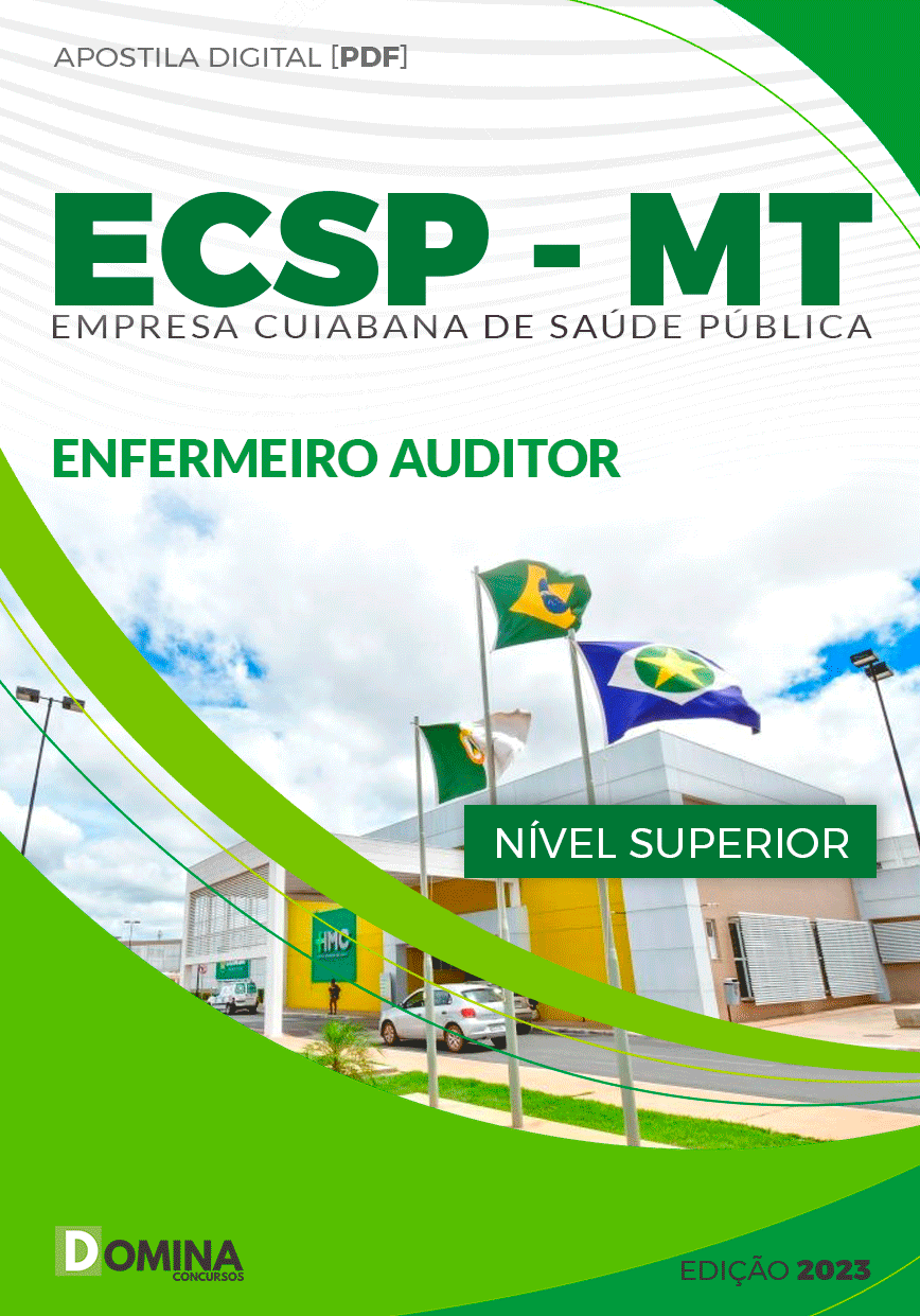 Apostila Concurso ECSP MT 2023 Enfermeiro Auditor