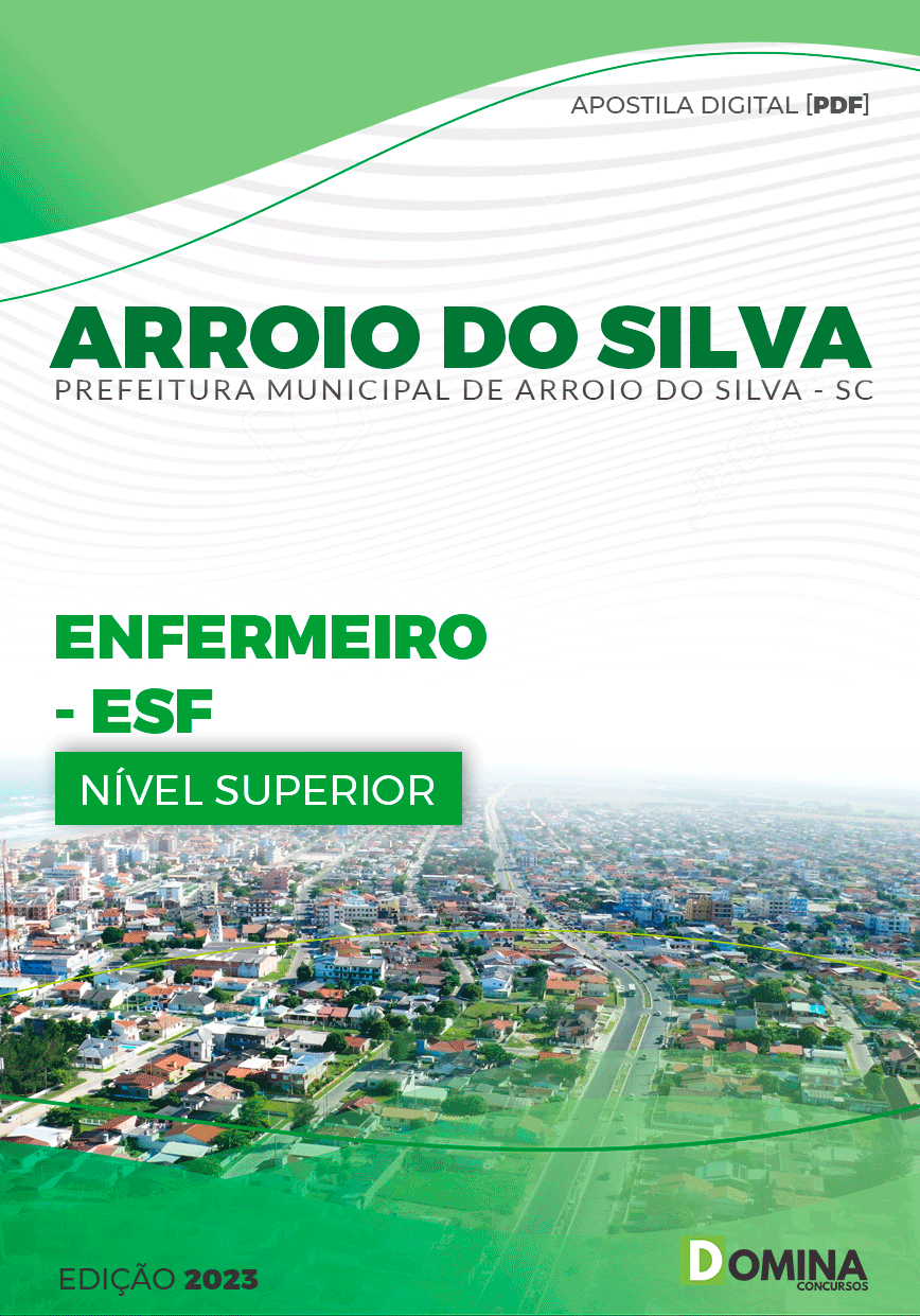 Apostila Pref Arroio do Silva SC 2023 Enfermeiro ESF