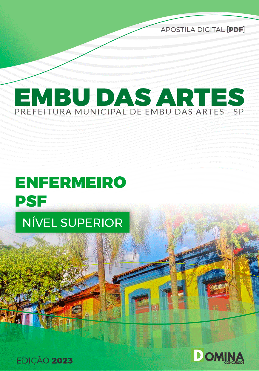 Apostila Pref Embu das Artes SP 2023 Enfermeiro PSF