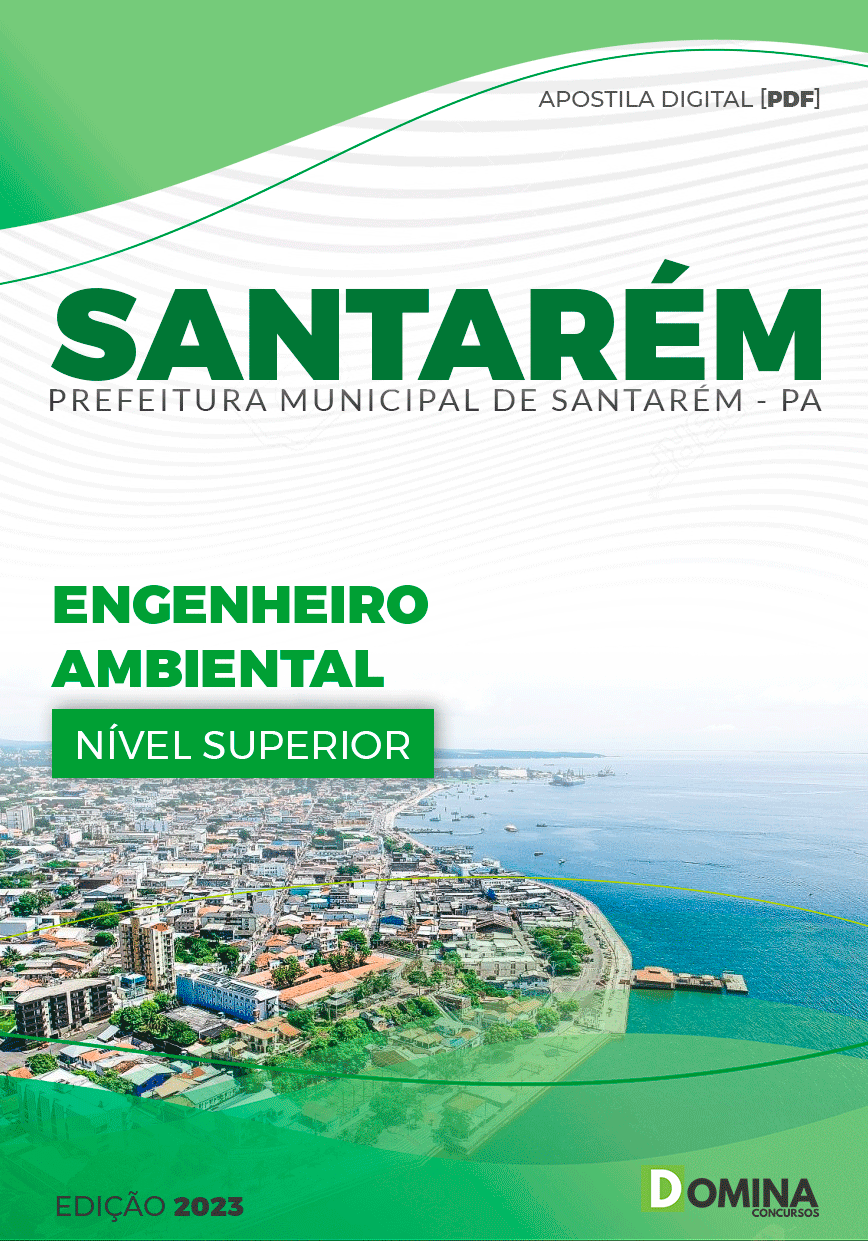 Apostila Concurso Pref Santarém PA 2024 Engenheiro Ambiental