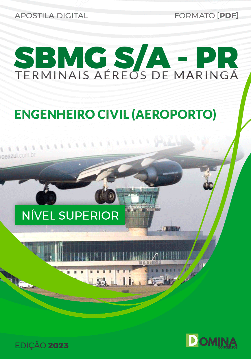 Apostila Concurso SBMG SA PR 2023 Engenheiro Civil