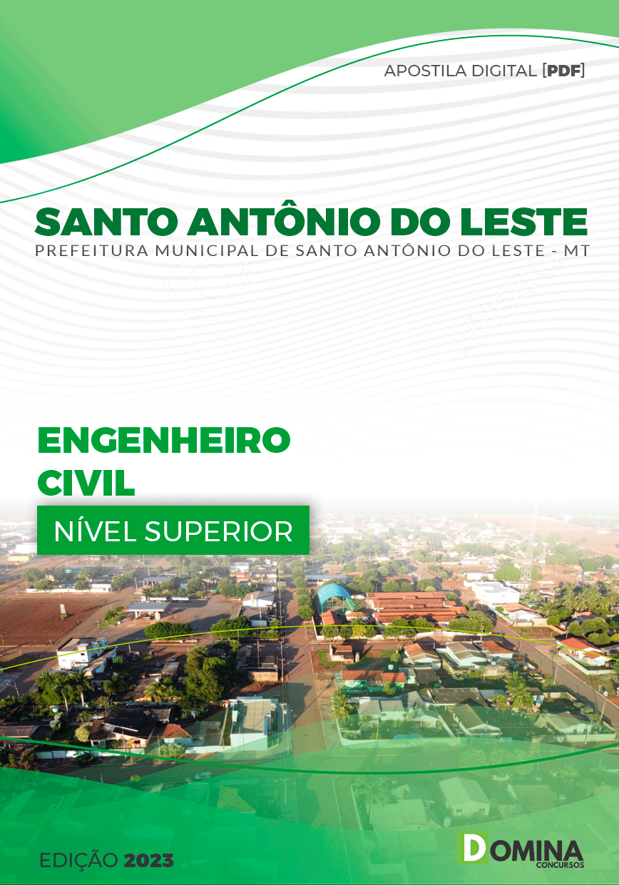 Pref Santo Antônio do Leste MT 2023 Engenheiro Civil