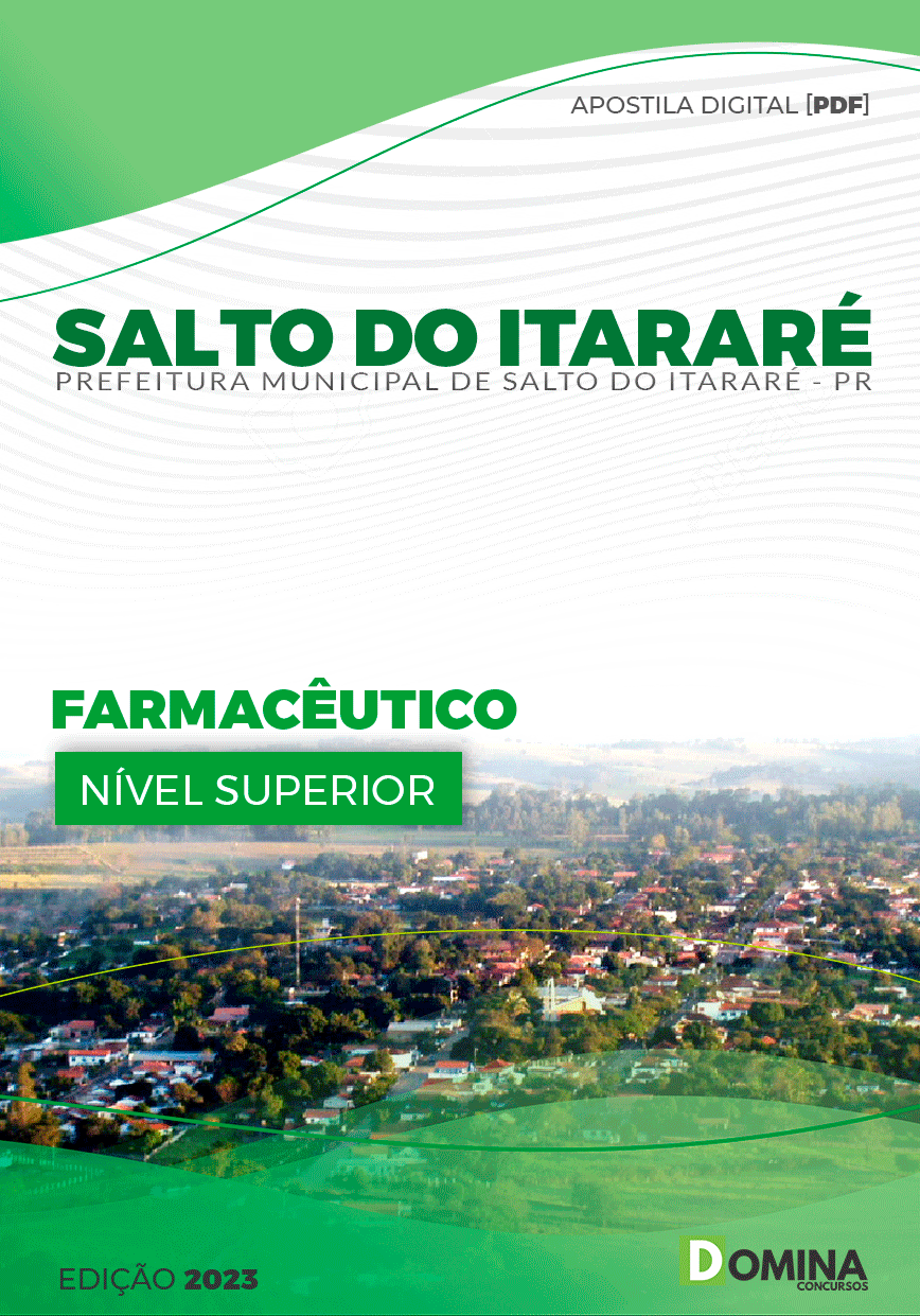 Apostila Pref Salto do Itararé PR 2023 Farmacêutico