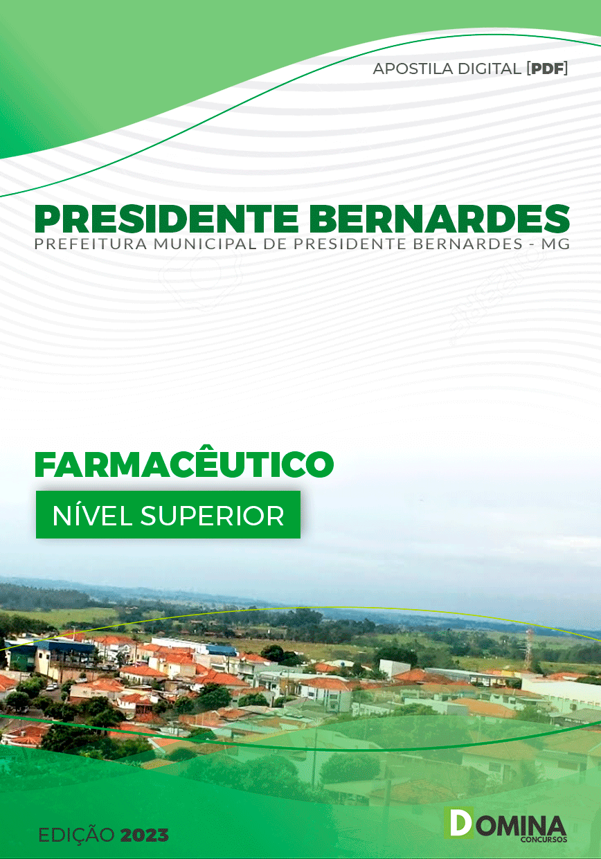 Pref Presidente Bernardes MG 2023 Farmacêutico