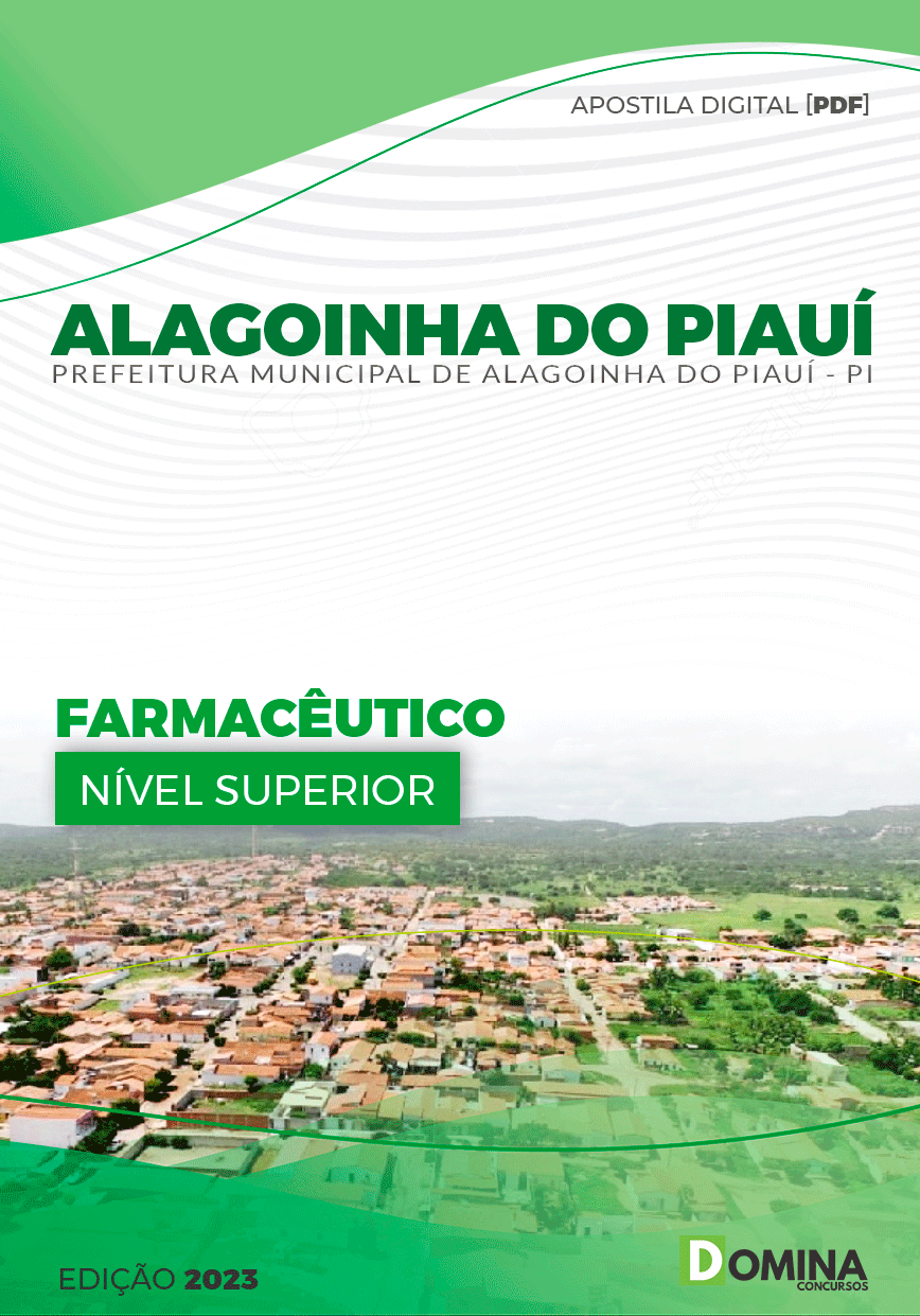 Apostila Pref Alagoinha do Piauí PI 2023 Farmacêutico