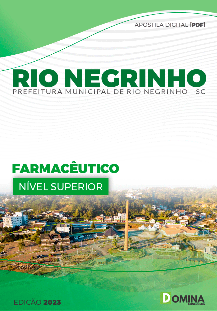 Apostila Pref Rio Negrinho SC 2023 Farmacêutico