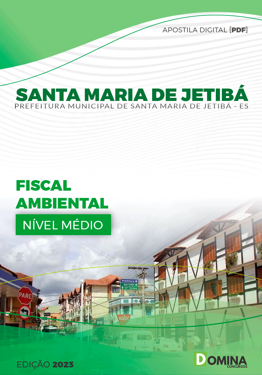 Apostila Pref Santa Maria de Jetibá ES 2024 Fiscal Ambiental