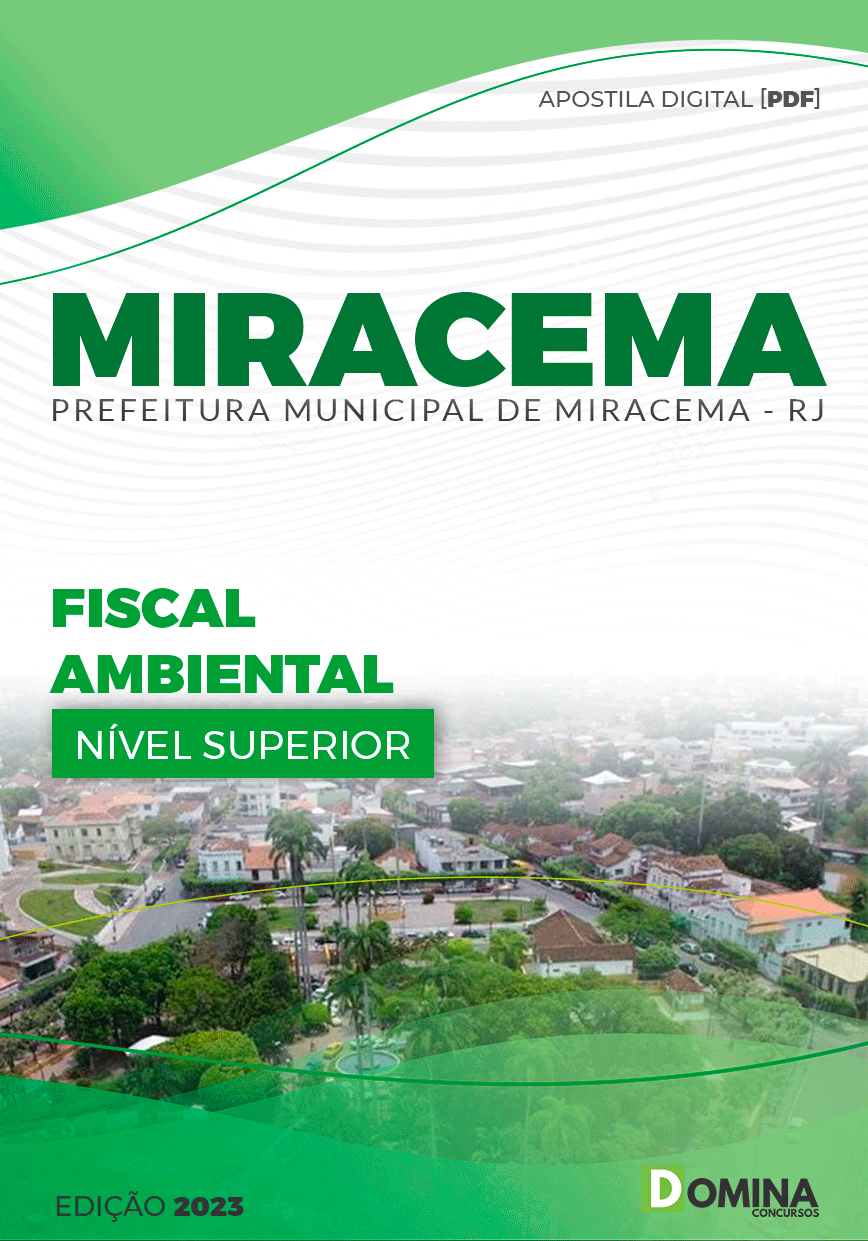 Apostila Pref Miracema RJ 2023 Fiscal Ambiental