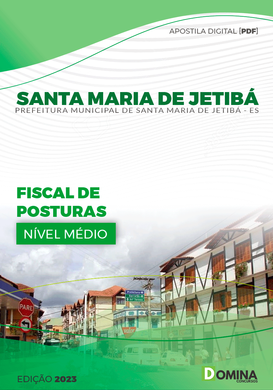 Apostila Pref Santa Maria de Jetibá ES 2024 Fiscal Postura
