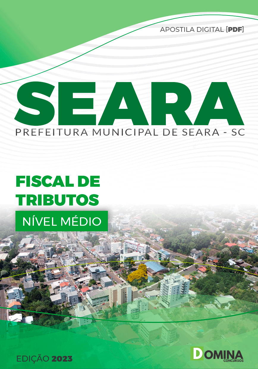 Apostila Concurso Pref Seara SC 2023 Fiscal Tributos