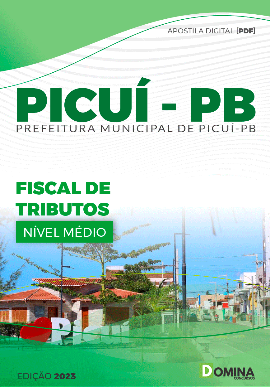 Apostila Pref Picuí PB 2023 Fiscal de Tributos