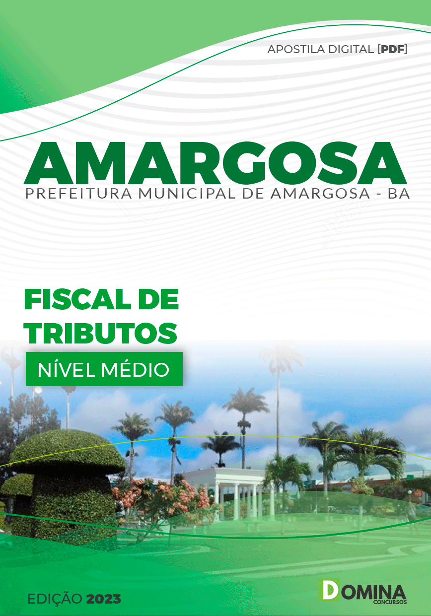 Apostila Pref Amargosa BA 2023 Fiscal de Tributos