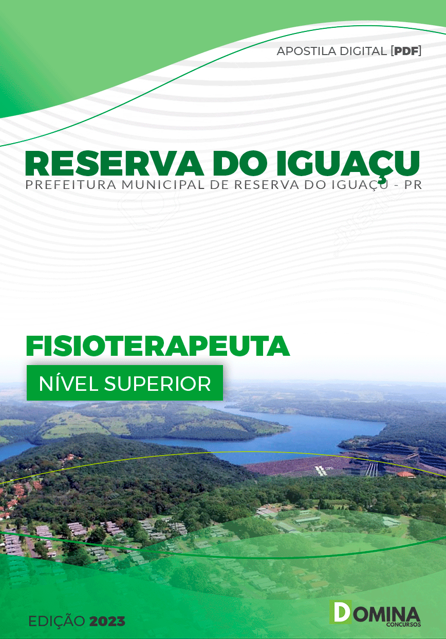 Apostila Pref Reserva do Iguaçu PR 2023 Fisioterapeuta