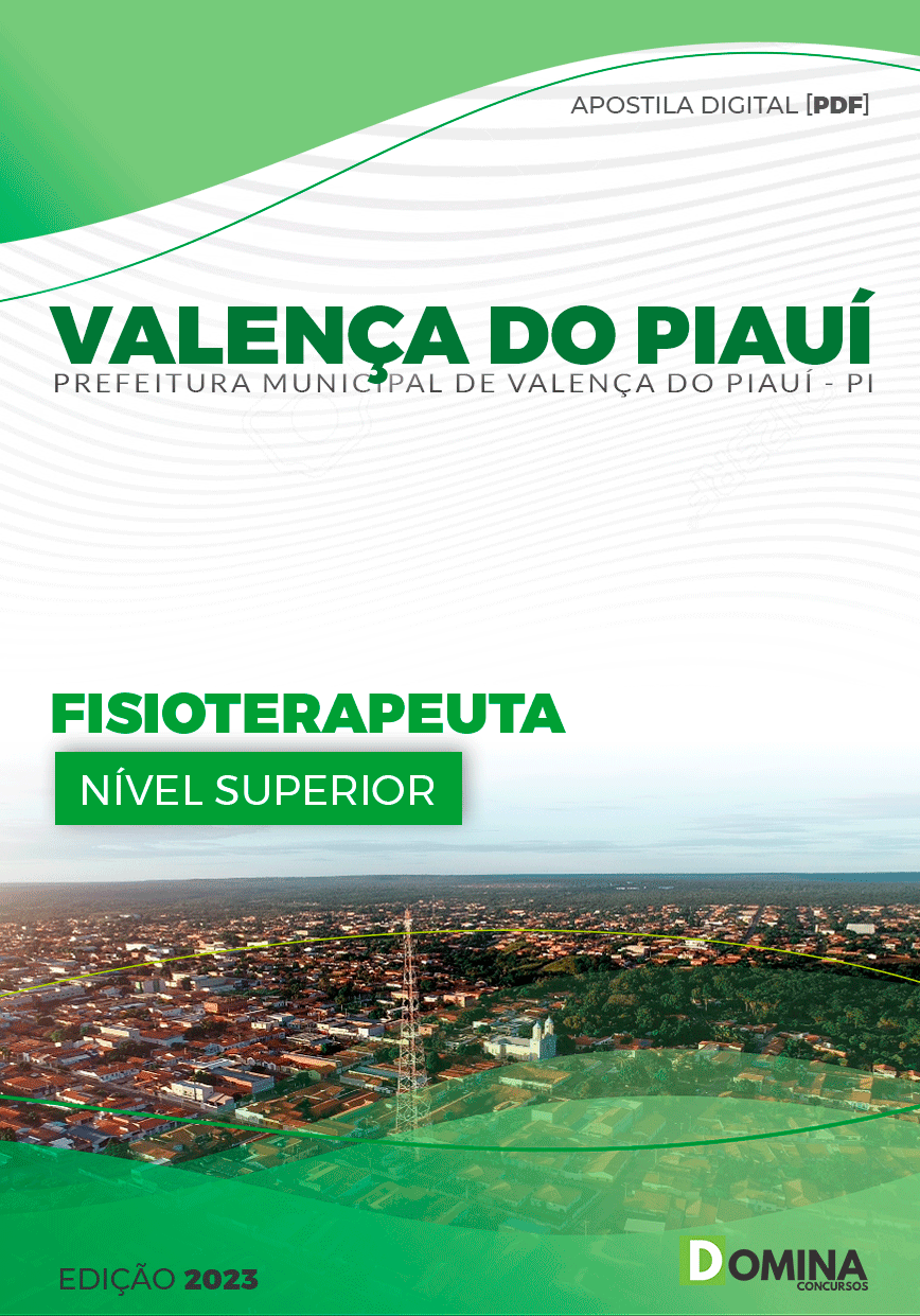 Apostila Concurso Pref Valença PI 2023 Fisioterapeuta