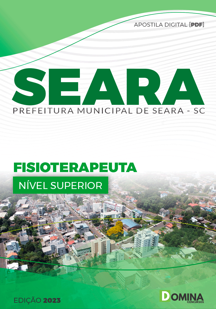 Apostila Concurso Pref Seara SC 2023 Fisioterapeuta