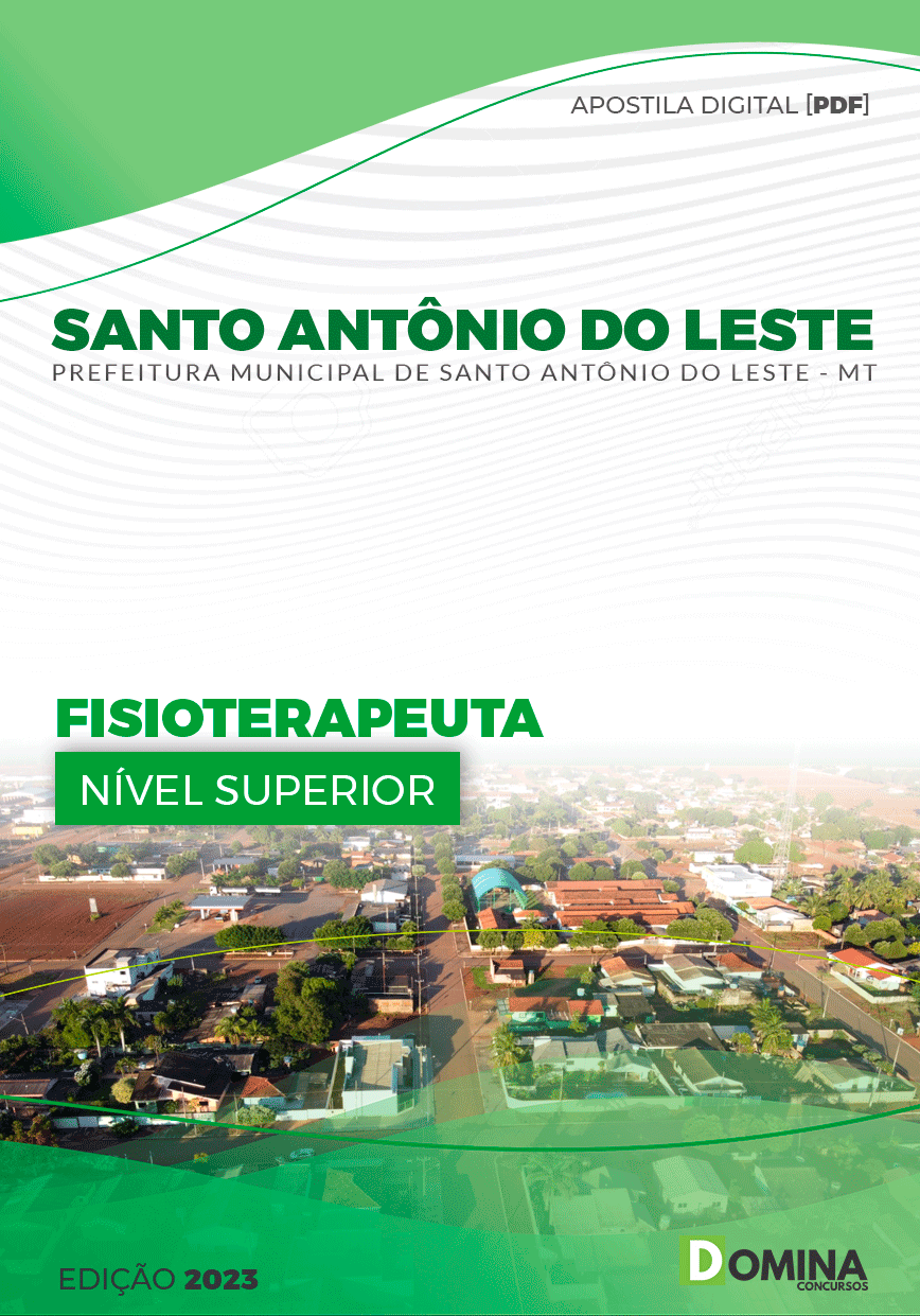 Pref Santo Antônio do Leste MT 2023 Fisioterapeuta