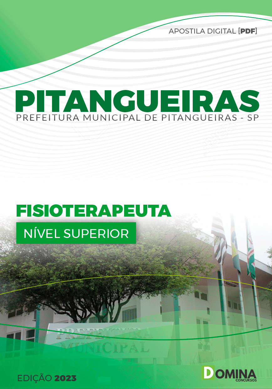 Apostila Concurso Pref Pitangueiras SP 2024 Fisioterapeuta