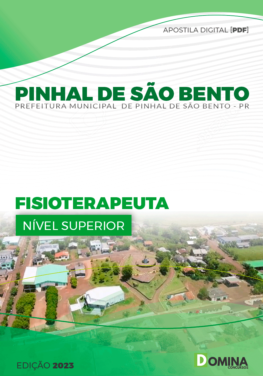 Apostila Pref Pinhal de São Bento PR 2023 Fisioterapeuta