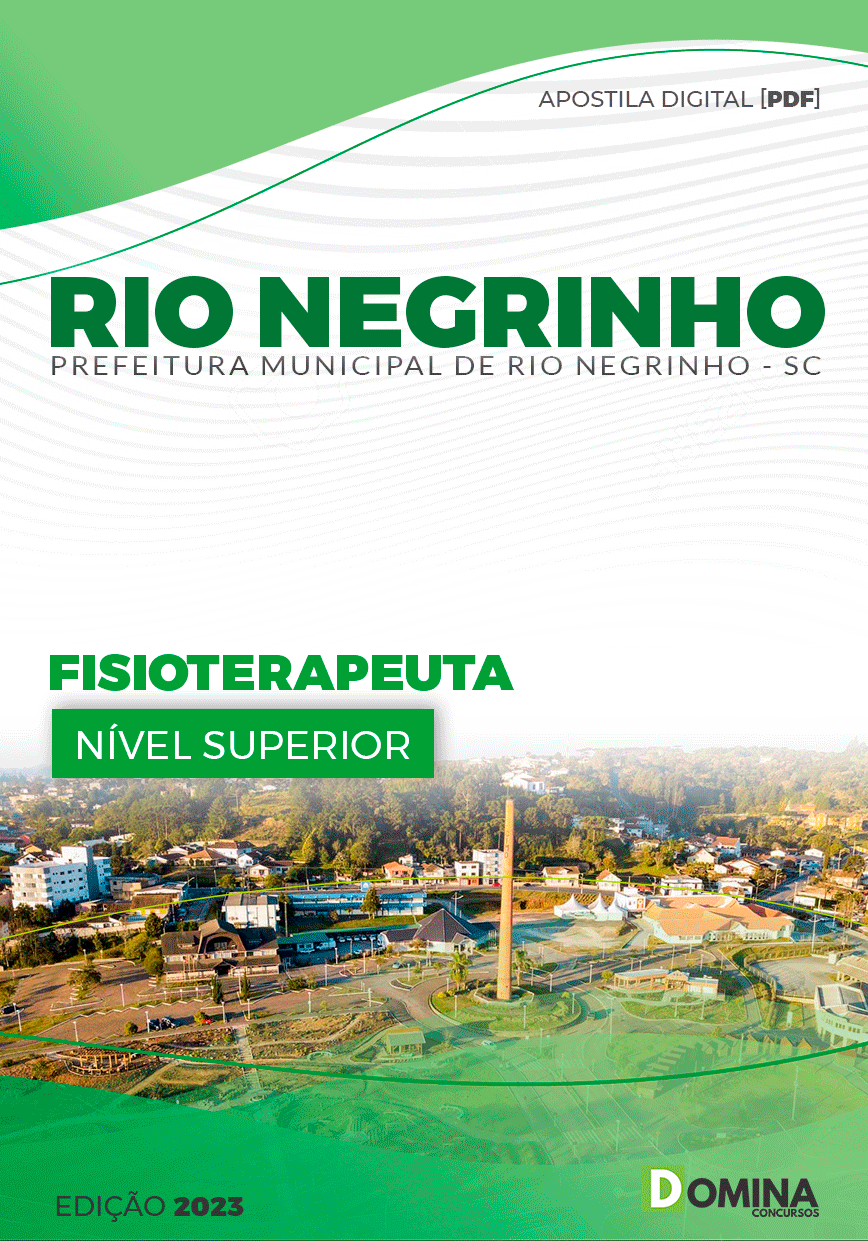 Apostila Pref Rio Negrinho SC 2023 Fisioterapeuta