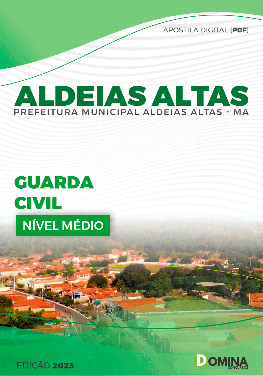 Apostila Pref Aldeias Altas MA 2023 Guarda Civil