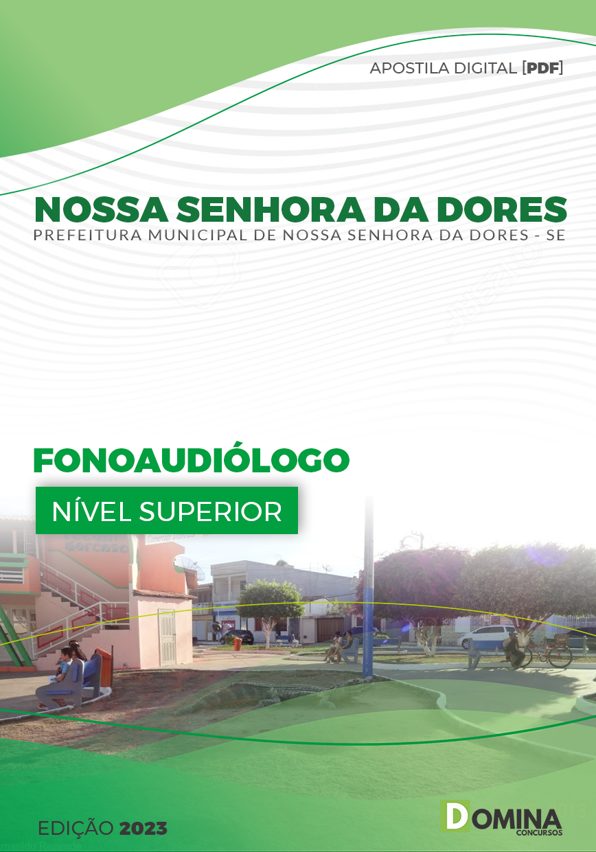 Apostila Nossa Senhora das Dores SE 2023 Fonoaudiólogo