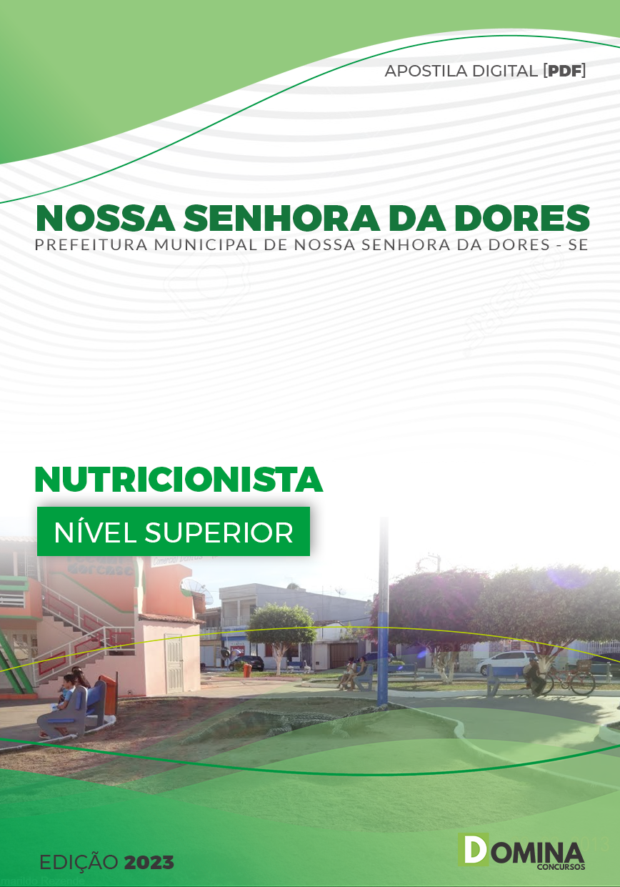 Apostila Nossa Senhora das Dores SE 2023 Nutricionista