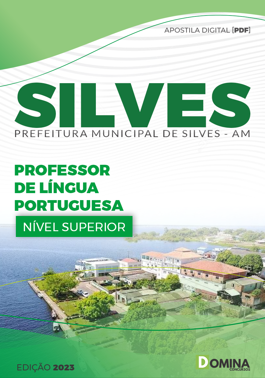 Apostila Pref Silves AM 2023 Professor Língua Portuguesa