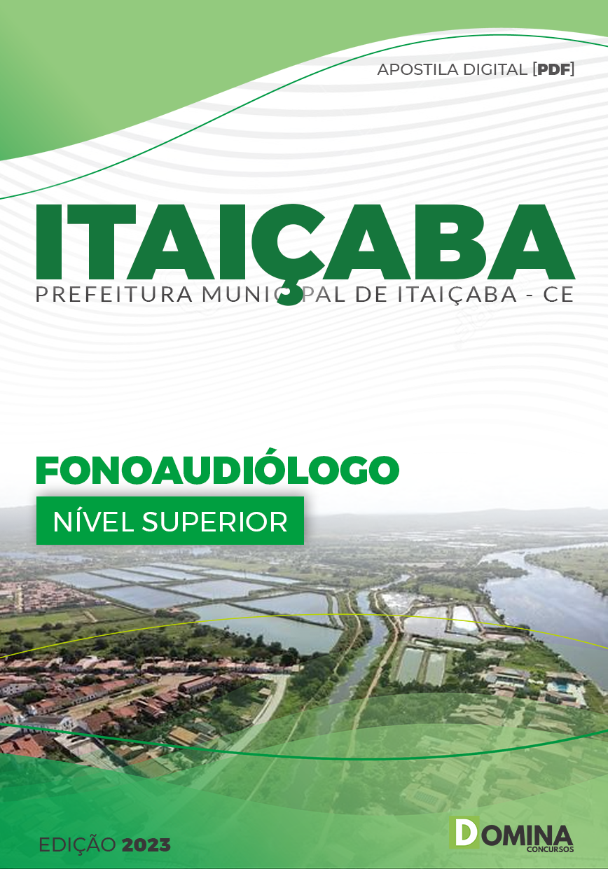 Apostila Concurso Pref Itaiçaba CE 2023 Fonoaudiólogo