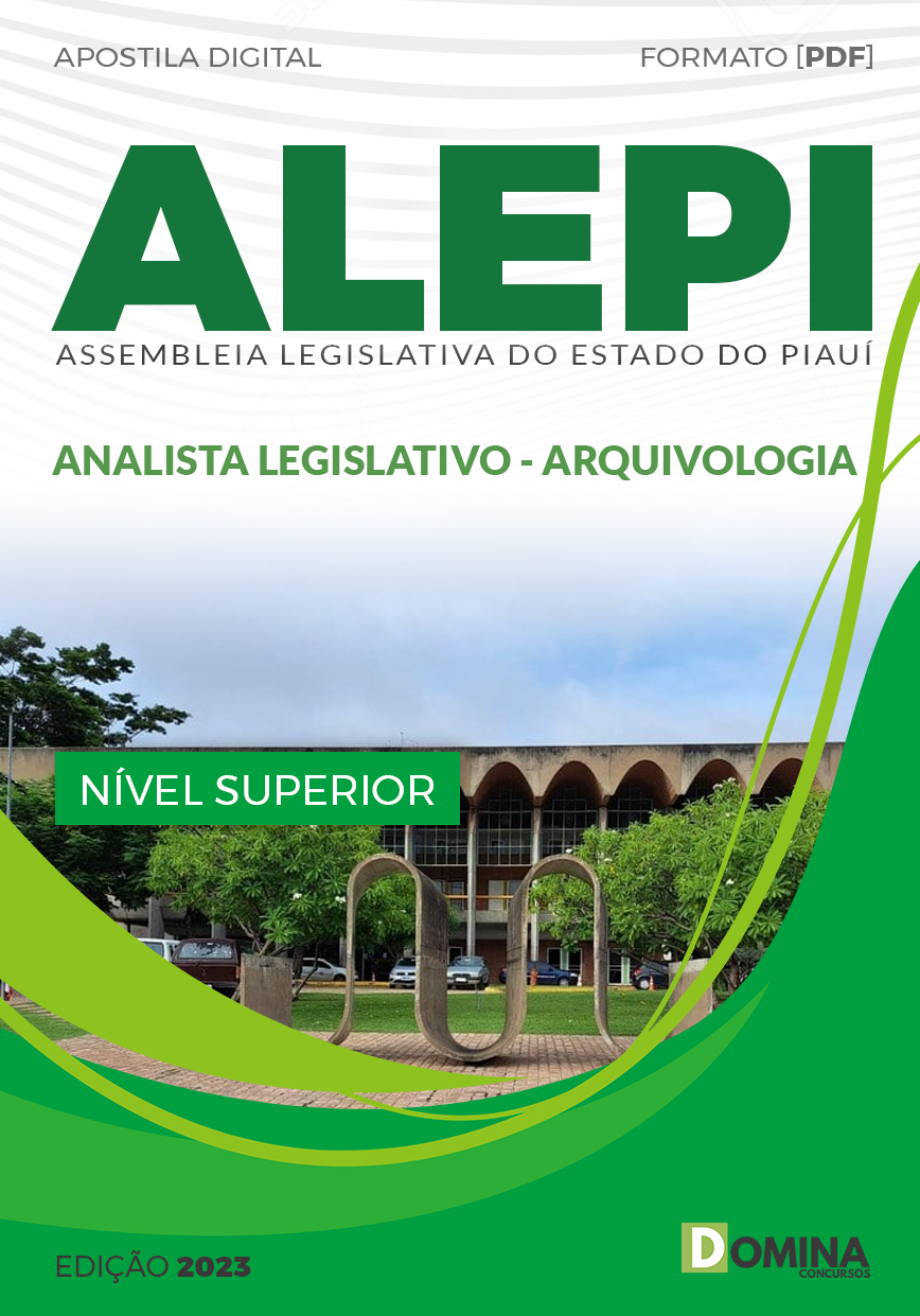 Apostila Assembleia Alepi PI 2024 Analista Legislativo Arquivologia