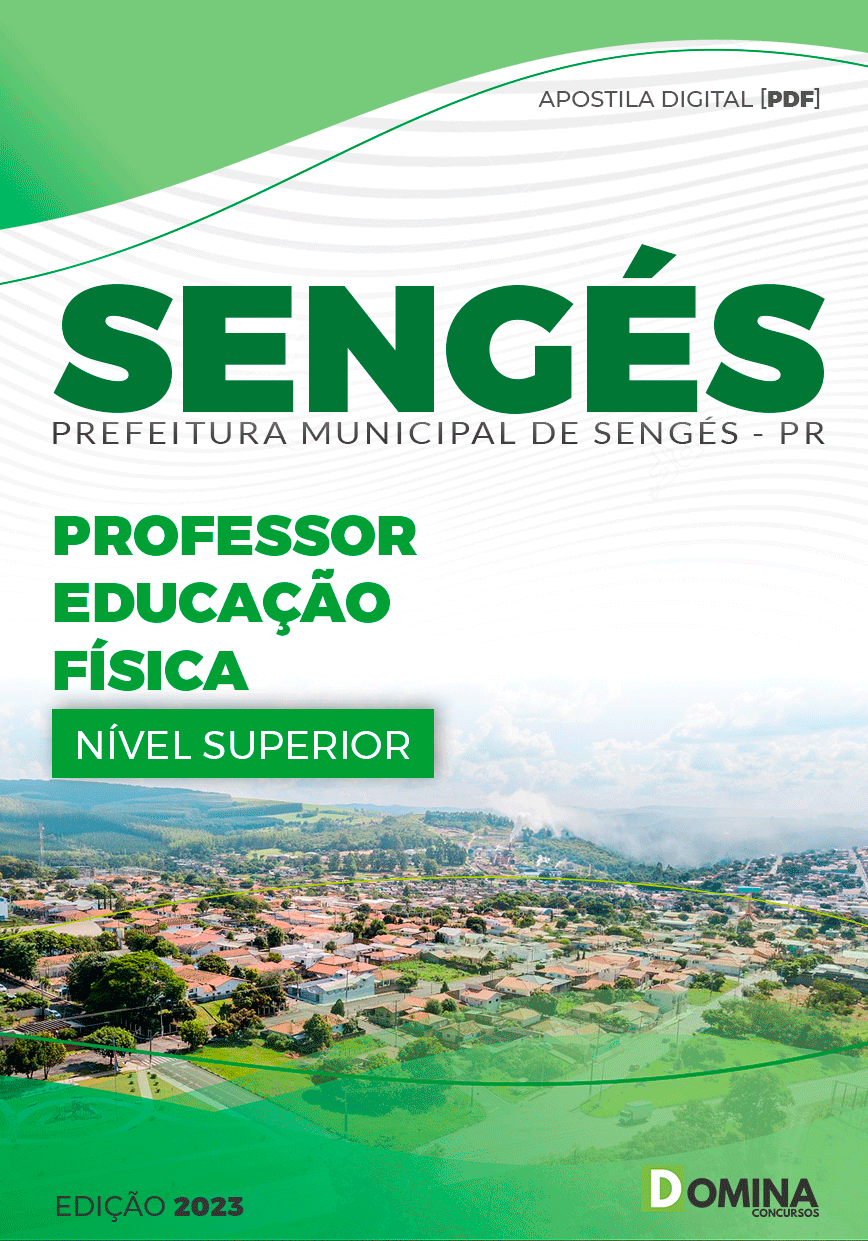 Apostila Pref Sengés PR 2023 Professor Educação Física