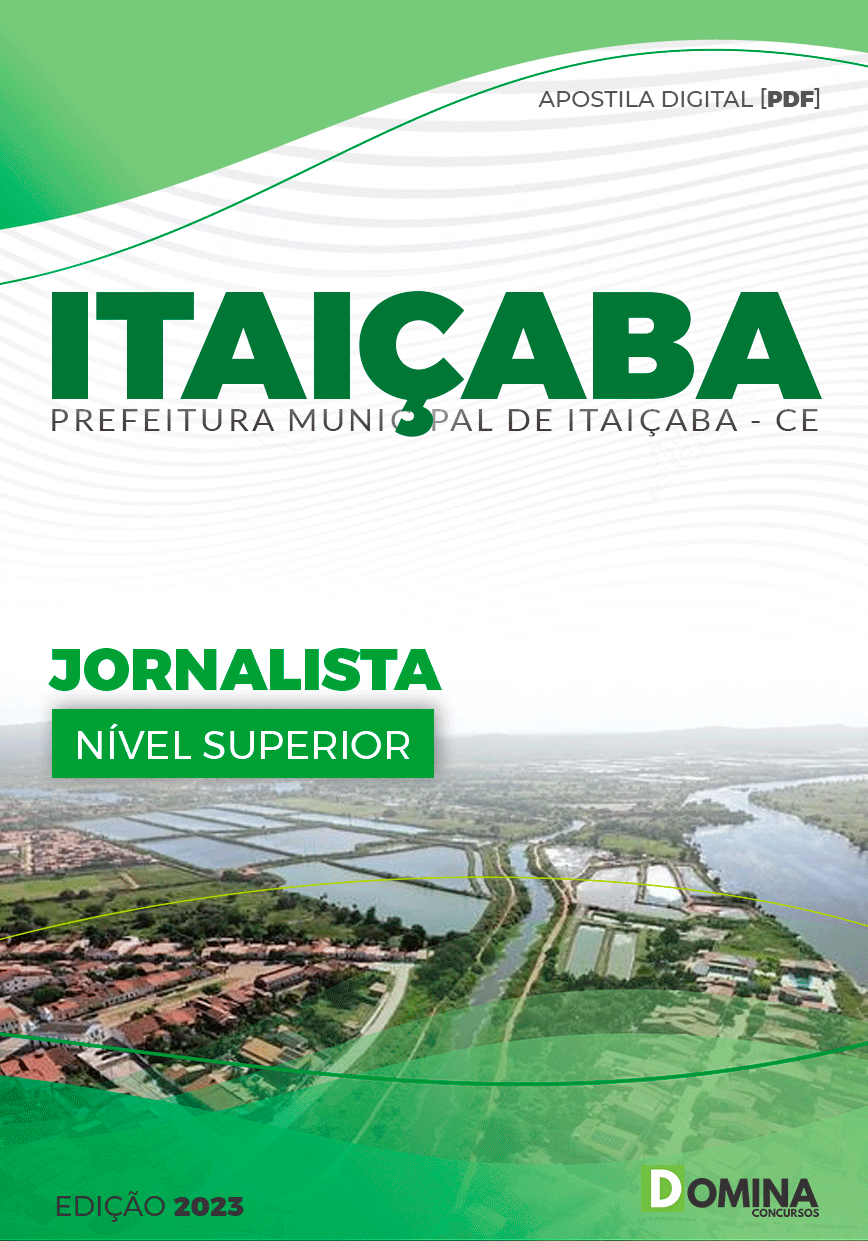 Apostila Concurso Pref Itaiçaba CE 2023 Jornalista