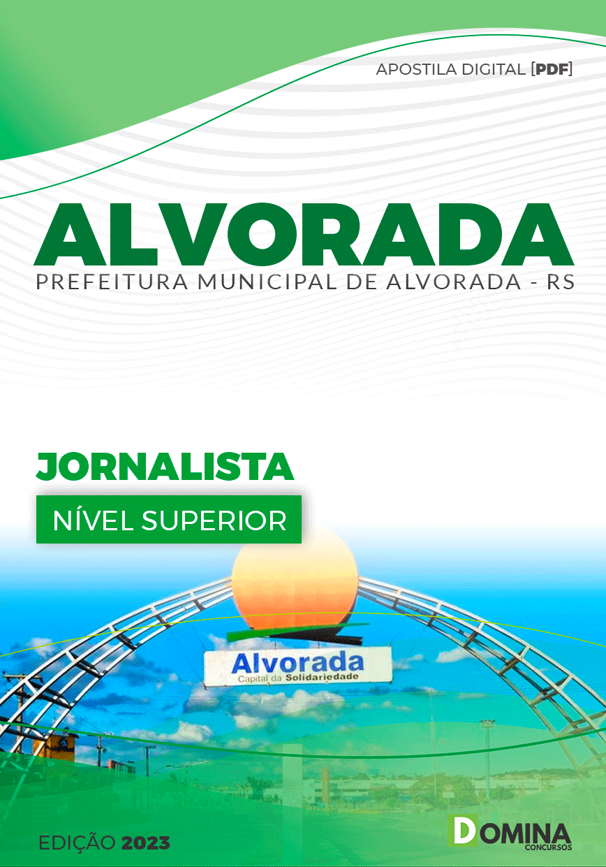 Apostila Pref Alvorada RS 2023 Jornalista
