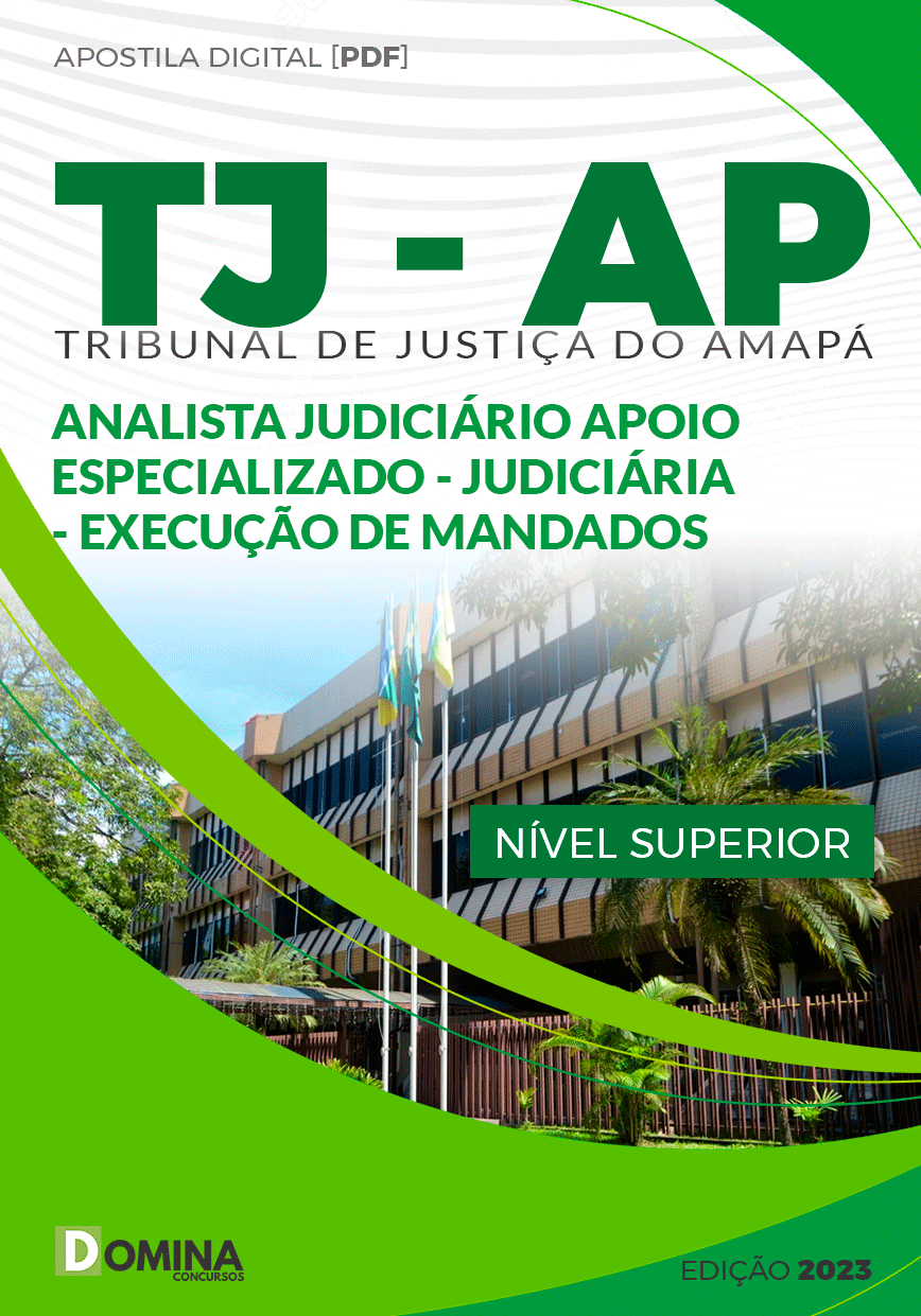 Apostila TJ AP 2023 Analista Judiciário Direito