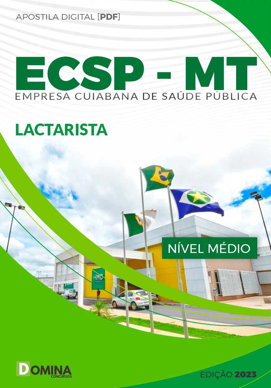 Apostila Concurso ECSP MT 2023 Lactarista