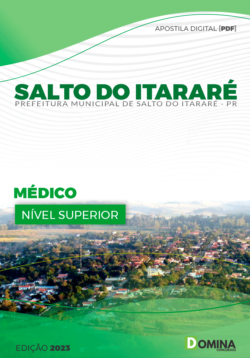 Apostila Pref Salto do Itararé PR 2023 Médico